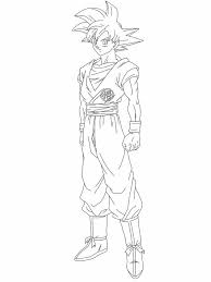 The page features one of the most popular anime characters: Ultra Instinct Goku Coloring Pages Super Coloring Pages Cartoon Coloring Pages Monster Coloring Pages
