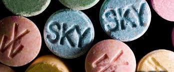 Ecstasy or MDMA (also known as Molly)