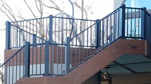 They are available in a wide variety of colours that include white, black and grey and several finishes like teak, oak, maple, and cedar wood to enhance the look of several outdoor decor styles. Tuscany Railing Series C10 Westbury Aluminum Railing Deck Rail Supply