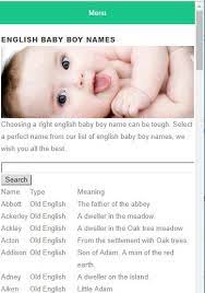 Pin On Baby Boy Names
