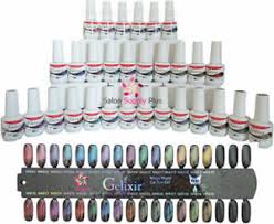 Details About Gelixir Magic Night Cat Eye Gel 30 Color Salon Set Color Chart Magnet