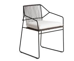 Sled Base Stainless Steel Garden Chair With Armrests Sandur Sandur Collection By Oasiq Design Mark Gabbertas Garden Chairs Design Garden Chairs Chair