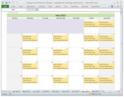 excel monthly workout schedule calendar spreadsheet