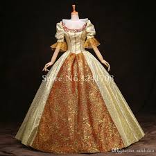 High Grade British Queen Marie Antoinette Dress 18th Century Rococo Renaissance Historical Victoria Vestidos Renascentistas Vestidos Vitorianos Roupas De Baile