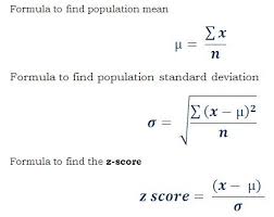 These six formulas can be divided into two group. Z Or Standard Score Value Calculator Standard Deviation Psychology Notes Statistics Math