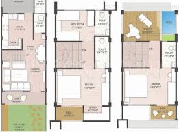 Row house floor plan dsk meghmalhar phase bhk flats via. Row Housing Plans House Plans Model House Plan House Plan Gallery