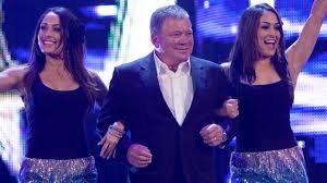 William shatner attends the opening ceremony of mipcom 2019 getty images. William Shatner Slams His Way Into Wwe Hall Of Fame Suggests He Should Have Wrestled As Captain Kirk Trekmovie Com