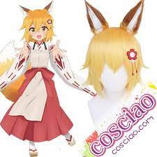 世話やきキツネの仙狐さん コスプレウィッグ 狐耳付き 耐熱かつら 通販 かつら ウィッグ コスプレ