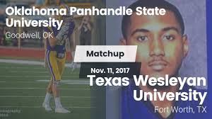 Matchup: Oklahoma Panhandle vs. Texas Wesleyan University 2017