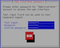 Step 11 Setting The Web Interface Administrator Password
