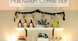 Welcome to the top 50! Halloween Coffee Bar With World Market Goodness I Should Be Mopping The Floor