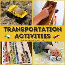 Sensory science activities for preschoolers. 30 Of The Best Transportation Theme Ideas