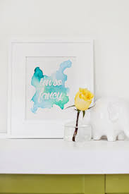 Just grab your paint and brushes, and we have found and selected top easy and simple water painting ideas! Watercolor Phrase Art Diy A Beautiful Mess