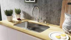 Top mounted 304 stainless steel double bowl nano titanium gold kitchen sink. Kindred Stainless Steel Sinks Kindred Sinkware