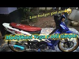 Modifikasi vega zr merah marun modif ala road race. Modifikasi Vega R Youtube