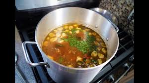 Poblano peppers and chili powder provide a subtle heat. The Ultimate Stew Chicken Soup Massive Pot Caribbeanpot Com Youtube
