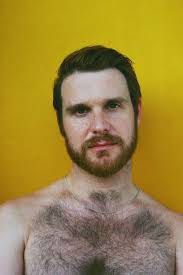 Portraits at home by James Barnett, a series against yellow