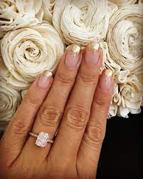 1 678 Likes 63 Comments Chrishell7 On Instagram They Had Me At Rose Gold Glitter Rose Gold Glitter Fall Nail Colors Nail Colors