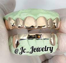 Maybe you would like to learn more about one of these? 6 Top 6 Bottom Solid Rose Gold Grillz And 28 Similar Items