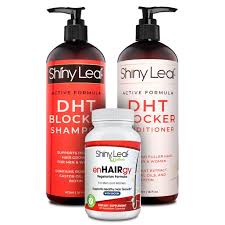Natural dht blockers with a high content of biotin like bananas, oily fish, legumes, liver and berries create a healthy environment for strong hair while conditioning the scalp and skin. Dht Blocker Shampoo And Conditioner For Hair Loss With Biotin For Men Women Anti Hair Loss Treatment For Thinning Hair For Hair Growth And Regrowth 2x16oz 60 Capsules Shiny Leaf