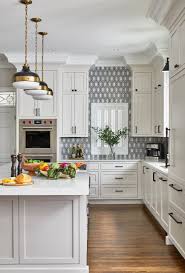 White kitchen ideas modern with 2 dots and a dash. Kitchen Of The Week Chic And Functional In Black And White