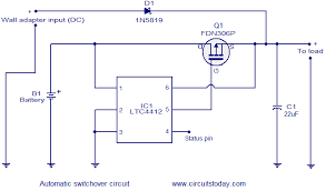 Automatic changeover circuit