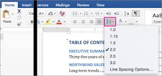 To change the spacing for a subset of a document, follow this process instead: Microsoft Office Tutorials Double Space Lines In A Word 2016 For Mac Document