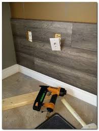 Diy Laminate Flooring On Walls And 30 Inspirations The Urban Interior Laminate Flooring On Walls Flooring On Walls Wood Floor On Wall