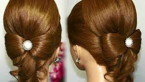 Easy Hair Bow With Bun Video Dailymotion Easy Hair Bows Easy Hairstyles Hair Bows