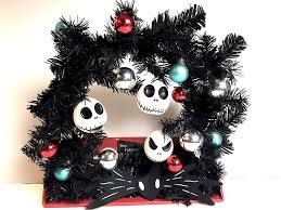 Nightmare before christmas sandy claws cherry pie. The Nightmare Before Christmas Decorated Wreath Featuring Jack Skellington Head Ornaments And Jack S Bowtie At The Bottom By Brand Nightmare Before Christmas Walmart Com Walmart Com