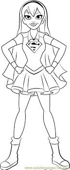 Free printable supergirl coloring pages for kids that you can print out and color. Avengers Supergirl Coloring Pages Learny Kids