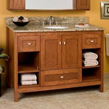 It will leave you with minimal walking space and make your small bathroom look even smaller. 48 Alcott Vanity Cabinet With Undermount Basin Bathroom Vanity Wood Bathroom Vanity Vanity
