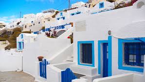 After booking, all of the property's details, including telephone and address, are provided in your booking confirmation and your account. Why Greek Island Houses Are Blue And White