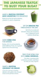 The Japanese Teatox To Bust Your Bloat Teatox Bloating Remedies Japanese Diet