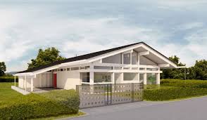 Huf Haus Bungalow Modernes Fertighaus Aus Holz Und Glas Huf Haus Bungalow Architecture Design Architecture