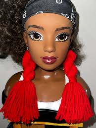 Red Twisted Knot Yarn Tassel Earrings(Multiple Colors Avail)