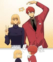 cha hae-in and choi jong-in (solo leveling) drawn by momo_fanart | Danbooru