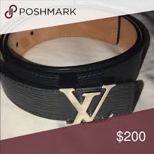 Black And White Louis Vuitton Belt Women S Louis Vuitton Belt Black Belt With Tan Back And A Silver Buckle Women S Belt Louis Vuitton Louis Vuitton Belt Louis Vuitton Accessories Louis Vuitton