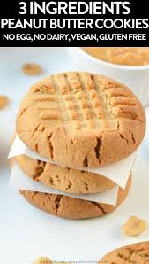 Line 2 rimmed baking sheets with parchment paper. 3 Ingredients Peanut Butter Cookies The Conscious Plant Kitchen Vegan Dessert Recipes Vegan Cookies Recipes Vegan Cookies