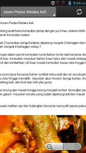 Pada harga rm6 sepinggan, pelanggan boleh merasai asam pedas melaka yang setanding asam pedas terkemuka yang lain di melaka. Resepi Asam Pedas Pour Android Telechargez L Apk
