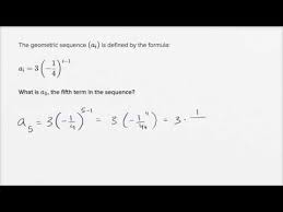 Where an refers to the nth term in the sequence. Using Explicit Formulas Of Geometric Sequences Video Khan Academy