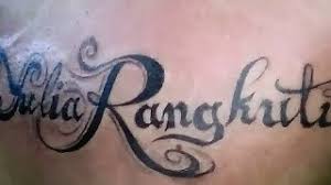 Tato kartu tato kartu king. Tren Tato Tulisan Buat Nama Orang Yang Kita Sayang Youtube