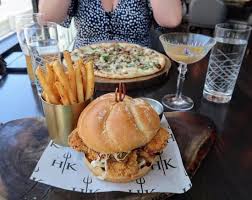 One of the most famous is the gordon ramsay hell's kitchen restaurant, named and decorated for the series, and located in caesars palace. Southern Fried Chicken Burger Picture Of Gordon Ramsay Hell S Kitchen Las Vegas Tripadvisor