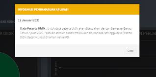 Verval pd new merupakan halaman web untuk edit/merubah identitas siswa, dan melakukan klaim nisn. Data Siswa Di Verval Pd New Kosong Setelah Rilisnya Aplikasi Dapodik Versi 2021 C Rajanya Sharing
