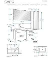 Many bathroom vanity and cabinet designers call this comfort height because it is actually more comfortable today. Home Bargains Bathroom Cabinets Bathroom Mirror Cabinet Height