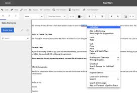 Making The Best Use Of Browser Based Grammar And Spellcheck Support In Correspondence Management