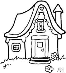 Make a coloring book with small house for one click. Get This House Coloring Pages Small House Drawing For Kindergarten