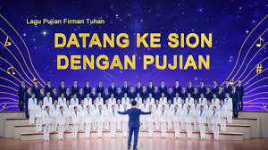 Ketika tuhan memulihkan keadaan sion keadaan kita seperti orang yang bermimpi waktu itu mulut kita. Datang Ke Sion Dengan Pujian