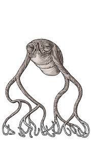 Artist Draws All Of H P Lovecraft S Monsters Lovecraft Monsters Creepy Monster Creature Art