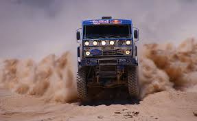 By antonio mendez, jonna mendez, et al. Hd Wallpaper Blue Red Bull Off Road Truck Sand Dust Master Kamaz Rally Wallpaper Flare